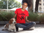 Dog Lover Hand T-Shirt