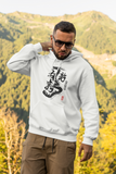 Rising Dragon Japanese Calligraphy Hoodie