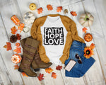 Faith Hope Love T-Shirt
