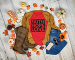 Faith Hope Love T-Shirt