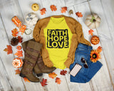 Faith Hope Love T-Shirt