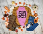 Faith Hope Love T-Shirt